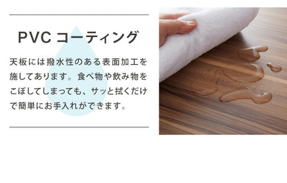 カウンターテーブル 幅120cm テーブル カウンターテーブル バーテーブル 飲食店 リビングテーブル モダン 木目調 ヴィンテージ