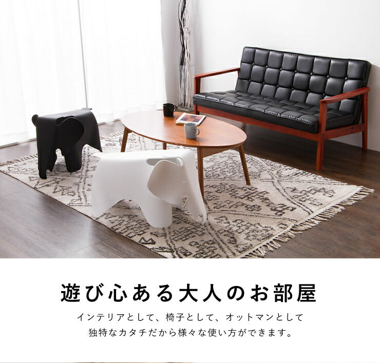 エレファント チェア イームズ スツール リプロダクト オットマン キッズ 椅子 Eames エレファントチェア デザイナーズチェア デザイナーズ家具 ジェネリック家具 象 エレファントスツール かわいい ファンビー