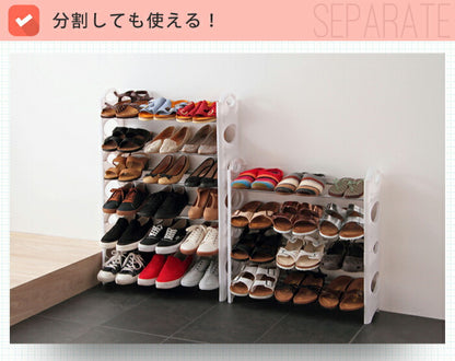 シューズラック 10段 不織布カバー付き 収納 カバー付き 靴箱 シューズボックス カバー スリム 下駄箱 薄型 靴入れ