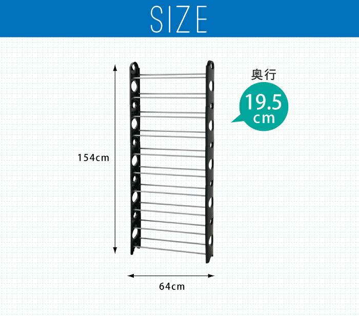 シューズラック 10段 収納 靴箱 シューズボックス 下駄箱 靴入れ 薄型 スリム シューズbox