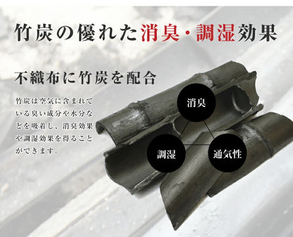 竹炭収納袋 毛布収納 クローゼット収納 押入れ収納 ふとん収納袋 布団収納ケース 円筒形 布団袋 炭入り消臭