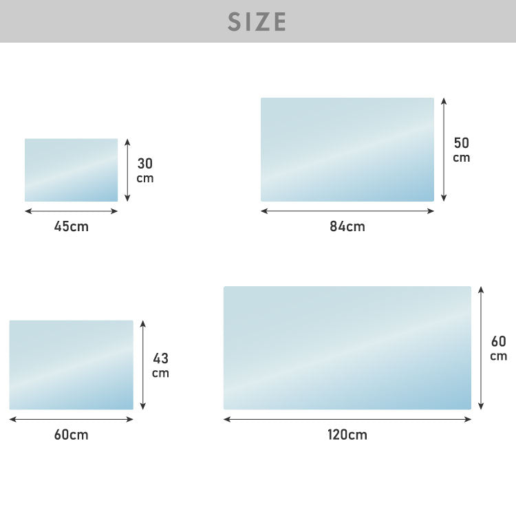デスクマット 透明 84cm×50cm×厚み1.5cm エンボス加工 ソフトタイプ シンプル テーブルマット テーブルクロス デスクシート 保護シート 在宅勤務 防水 カットOK ベタつかない マウス操作可能 パソコンデスク 机