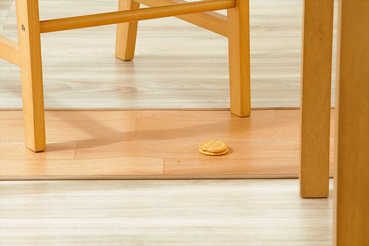 キッチンマット キッチン マット 木目調 木目 PVC 撥水 抗菌 防カビ ソフト PVCマット キッチン用品 フロアマット 台所 シート