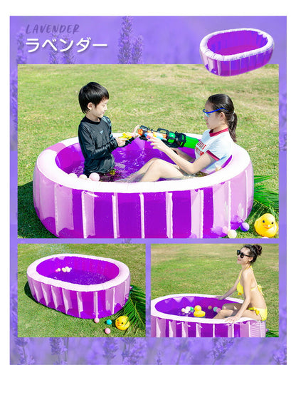ビニールプール オーバルプール＆エアーポンプセット 電池式 エアーポンプ プール 家庭用プール 家庭用  ベランダ 水遊び 電動 ポンプ 空気入れ付き 子供用プール おもちゃ
