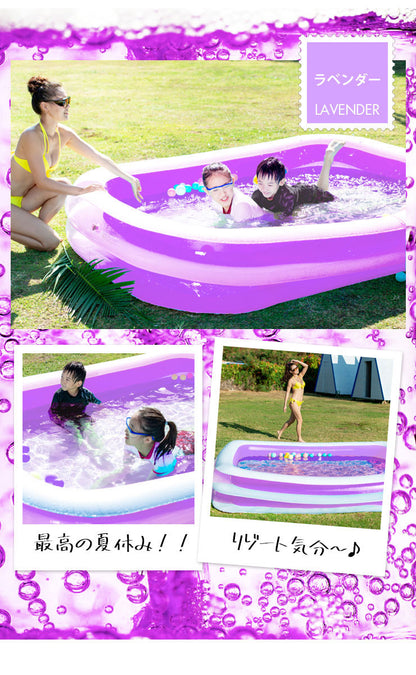 ビニールプール ビッグサイズプール プール 家庭用プール 家庭用 ベランダ 水遊び  子供用プール おもちゃ キッズ 自宅用プール ポンプ別売り
