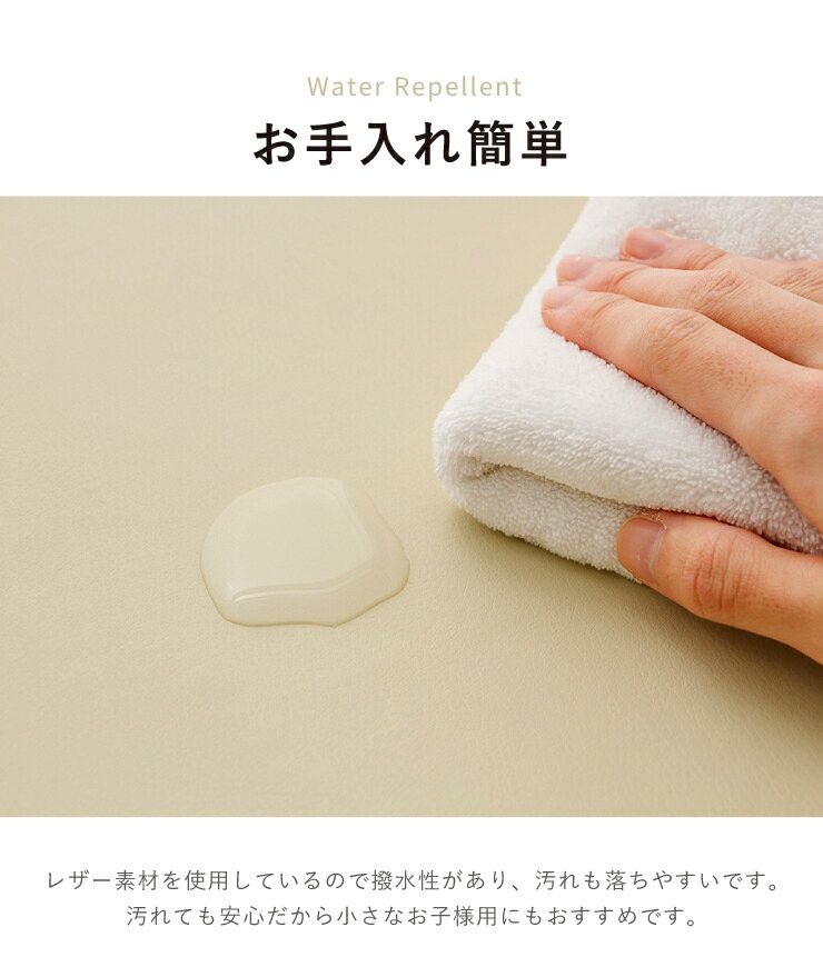 低反発クッション レザー調 四角 PU クッション 四角 クスエア 低反発 合皮 フェイクレザー レザー 撥水 極厚  スクエアクッション クッション 椅子 フロアクッション 座椅子 座布団 シートクッション ブラウン アイボリー