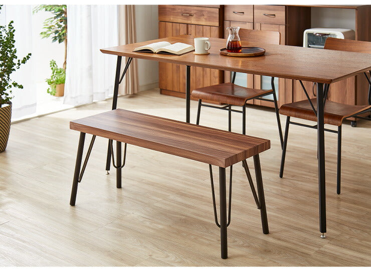 ダイニングベンチ 100cm幅 ヴィンテージ ベンチ 椅子 イス ダイニングチェア おしゃれ 北欧 チェア 食卓 ダイニング チェアー