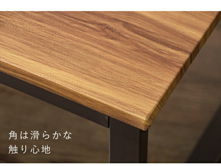 センターテーブル テーブル 木製 木目 スチール脚 幅90cm ローテーブル リビングテーブル コーヒーテーブル シンプル オシャレ センターテーブル モダン 北欧 天然木 西海岸 インテリア ヴィンテージ 一人暮らし