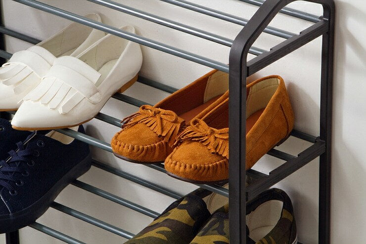 シューズラック 5段 収納 靴箱 シューズボックス 下駄箱 薄型 シューズbox スリム 靴入れ 一人暮らし