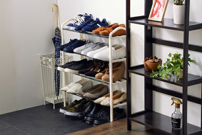 シューズラック 5段 収納 靴箱 シューズボックス 下駄箱 薄型 シューズbox スリム 靴入れ 一人暮らし