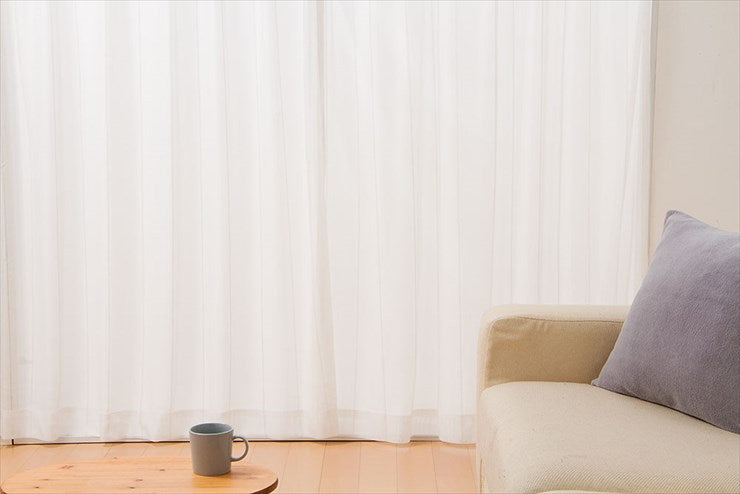 カーテン ミラーレースカーテン レースカーテン ミラーレース 花粉キャッチ クリーン 2枚組 丈133cm 丈176cm 丈198cm 花粉 花粉飛散防止 花粉症 対策 洗える 丸洗い おしゃれ 北欧 節電 省エネ