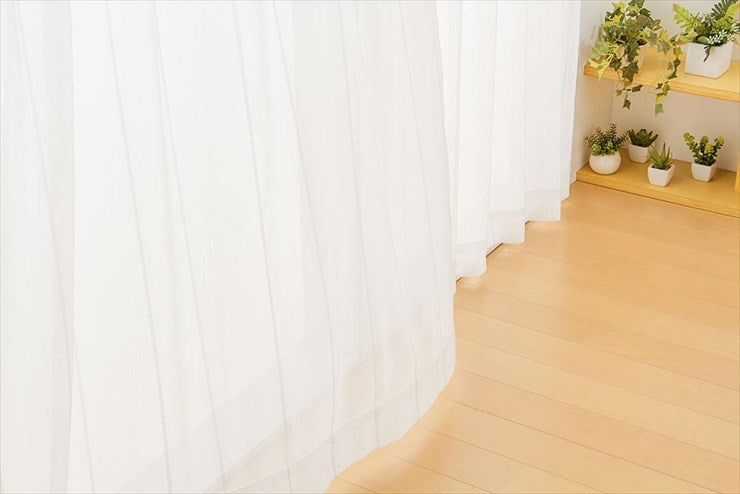 カーテン ミラーレースカーテン レースカーテン ミラーレース 花粉キャッチ クリーン 2枚組 丈133cm 丈176cm 丈198cm 花粉 花粉飛散防止 花粉症 対策 洗える 丸洗い おしゃれ 北欧 節電 省エネ