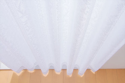 カーテン ミラーレースカーテン レースカーテン ミラーレース テイジン 凉しや クール 2枚組 丈133cm 丈176cm 丈198cm 遮熱 断熱 ミラー レース UVカット 紫外線カット 洗える 丸洗い おしゃれ 北欧 節電 省エネ