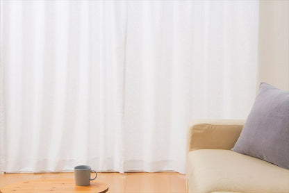 カーテン ミラーレースカーテン レースカーテン ミラーレース テイジン 凉しや クール 2枚組 丈133cm 丈176cm 丈198cm 遮熱 断熱 ミラー レース UVカット 紫外線カット 洗える 丸洗い おしゃれ 北欧 節電 省エネ