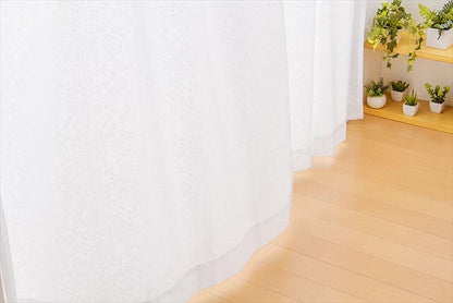 カーテン ミラーレースカーテン レースカーテン ミラーレース テイジン 凉しや クール 2枚組 丈133cm 丈176cm 丈198cm 遮熱 断熱 ミラー レース UVカット 紫外線カット 洗える 丸洗い おしゃれ 北欧 節電 省エネ