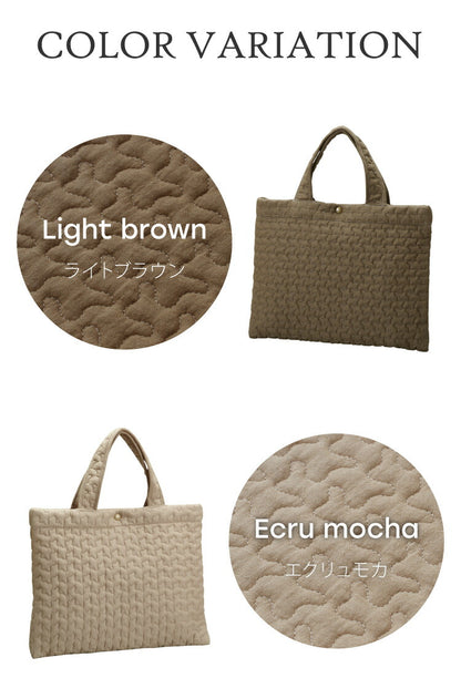 おけいこバッグ ヌビバッグ レッスンバッグ イブル キルティング 洗える 保育園 幼稚園 スクールグッズ 通園 通学 サブバッグ おしゃれ トートバッグ(代引不可)【メール便配送】