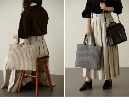 おけいこバッグ ヌビバッグ レッスンバッグ イブル キルティング 洗える 保育園 幼稚園 スクールグッズ 通園 通学 サブバッグ おしゃれ トートバッグ(代引不可)【メール便配送】