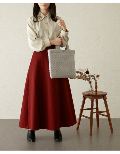 おけいこバッグ ヌビバッグ レッスンバッグ イブル キルティング 洗える 保育園 幼稚園 スクールグッズ 通園 通学 サブバッグ おしゃれ トートバッグ(代引不可)【メール便配送】