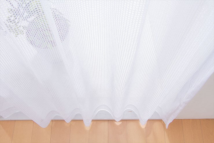 カーテン ミラーレースカーテン レースカーテン ミラーレース ミューズ 2枚組 丈133cm 丈176cm 丈198cm 洗える 丸洗い フック付き おしゃれ 北欧 節電 省エネ エコ