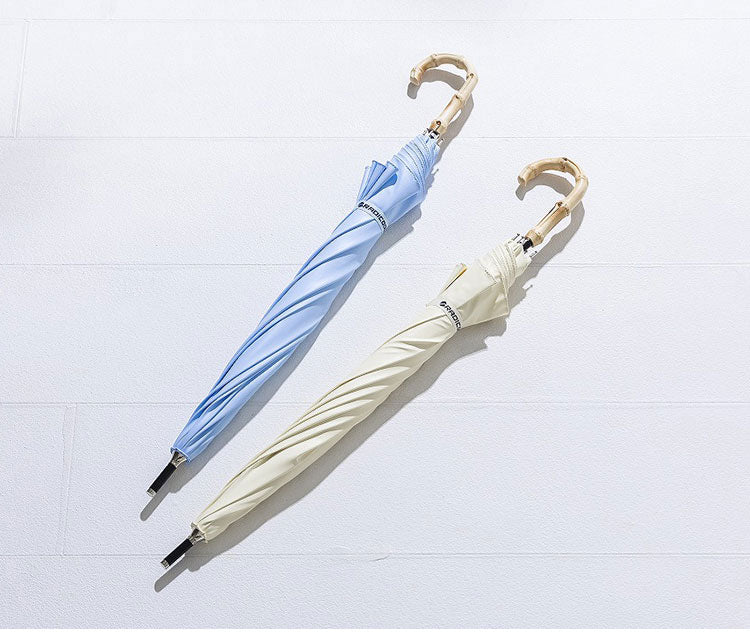 世界初 放射冷却素材 Radi-Cool 日傘 長傘 ひんやり 温度上昇を抑える 使用時80cm 収納時68cm ラディクール 冷感 クール 冷たい UVカット 撥水 夏 涼しい おしゃれ 可愛い かわいい(代引不可)