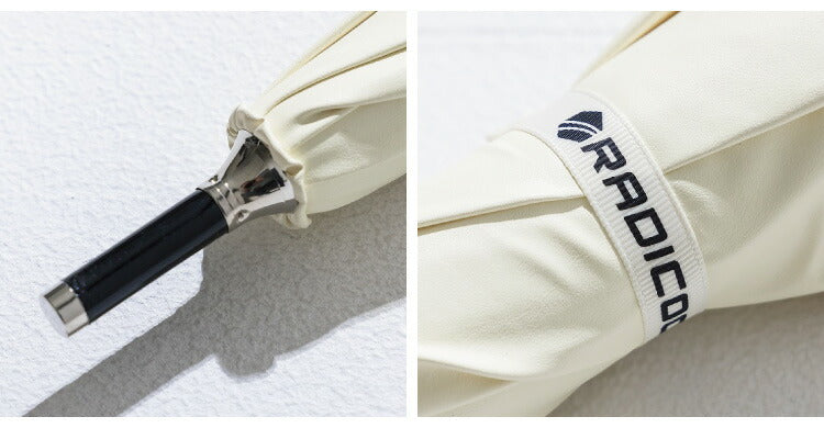 世界初 放射冷却素材 Radi-Cool 日傘 長傘 ひんやり 温度上昇を抑える 使用時80cm 収納時68cm ラディクール 冷感 クール 冷たい UVカット 撥水 夏 涼しい おしゃれ 可愛い かわいい(代引不可)