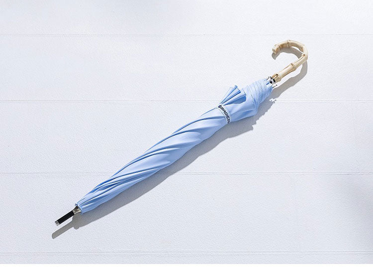 世界初 放射冷却素材 Radi-Cool 日傘 長傘 ひんやり 温度上昇を抑える 使用時80cm 収納時68cm ラディクール 冷感 クール 冷たい UVカット 撥水 夏 涼しい おしゃれ 可愛い かわいい(代引不可)