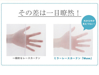 カーテン ミラーレースカーテン レースカーテン ミラーレース ツイン 4枚組 丈133cm 丈176cm 丈198cm 遮光 セット レース UVカット 紫外線カット 遮光カーテン 形状記憶 洗える 丸洗い おしゃれ 北欧 節電 省エネ