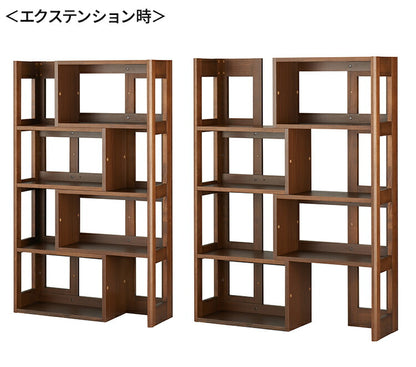 エクステンションシェルフ コイズミ KOIZUMI 木製 収納 本棚 ラック コンパクト シンプル おしゃれ 北欧 ウッドシェルフ オープンシェルフ オープンラック リビング ダイニング(代引不可)