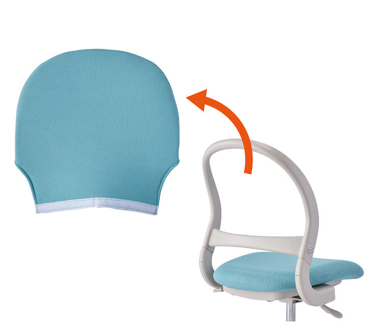 ハイブリッドチェア コイズミ KOIZUMI 学習チェア イス 椅子 いす ファブリックタイプ 学習椅子 回転イス かわいい シンプル インテリア 子供 こども キッズ 安定性 在宅(代引不可)