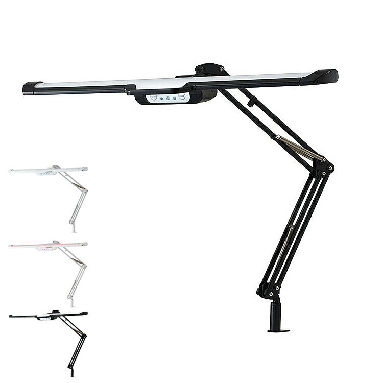 パイロットスリム アームライト コイズミ KOIZUMI LEDモード デスクライト 角度調節 調光 昼白色 卓上照明 おしゃれ 在宅勤務 リモートワーク 照明 省エネ テレワーク 書斎 勉強 新生活 クランプ式 机(代引不可)