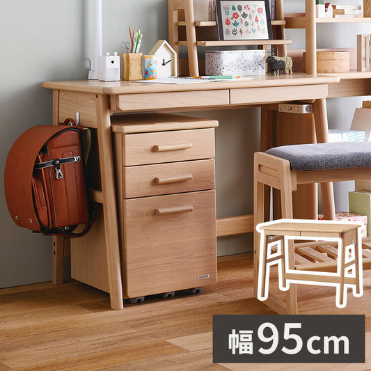 デスク 木製 幅95cm コイズミ KOIZUMI コンセントボックス 引き出しフルオープン リビングデスク 学習机 勉強机 突板 おしゃれ シンプル インテリア リビング 在宅 リモートワーク(代引不可)