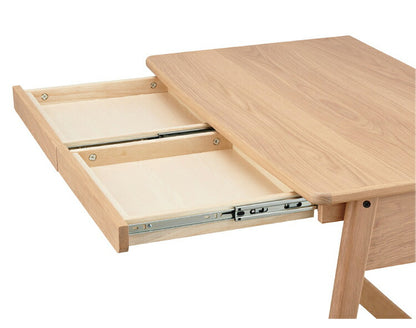 デスク 木製 幅105cm KOIZUMI コイズミ コンセントボックス 引き出しフルオープン リビングデスク 学習机 勉強机 突板 おしゃれ シンプル インテリア リビング 在宅 リモートワーク(代引不可)