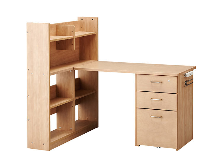 ハイベッドデスク KOIZUMI コイズミ ビルトコンポ システムベッドデスク 木製 学習デスク 学習机 勉強机 インテリア 収納 おしゃれ 子ども 子供部屋(代引不可)