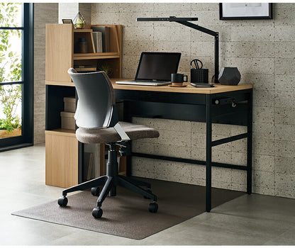 デスクセット コイズミ KOIZUMI デスク 幅100cm シェルフ マルチラック リビングデスク 学習机 勉強机 突板 おしゃれ シンプル インテリア リビング 在宅 リモートワーク 収納(代引不可)