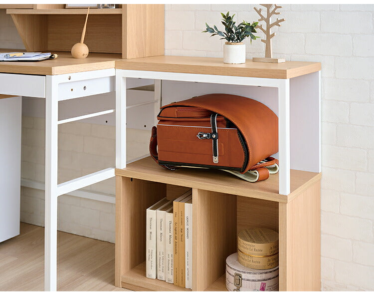 デスクセット コイズミ KOIZUMI デスク 幅100cm シェルフ マルチラック リビングデスク 学習机 勉強机 突板 おしゃれ シンプル インテリア リビング 在宅 リモートワーク 収納(代引不可)