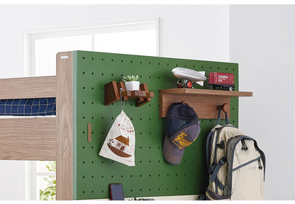 棚小 フック2個付 単品 KOIZUMI コイズミ ペグ PEG 収納 学習机 学習デスク 子供部屋 ペグシリーズ ベッド用オプションパーツ リビング学習(代引不可)