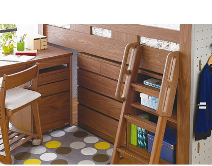 チェスト KOIZUMI コイズミ PEG ペグ おしゃれ コーディネート シェルフ 組合せ 収納 ベッドデスク 自分好み デスクセット 子供用 フルオープンレール インテリア(代引不可)