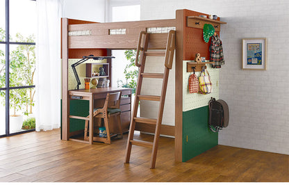 ハイベッド コイズミ KOIZUMI ハイベッドパーツ 収納 子供部屋 ペグボード 机 勉強机 かわいい シンプル インテリア 子供 こども キッズ コイズミファニテック(代引不可)