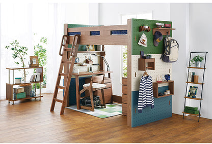 ハイベッド コイズミ KOIZUMI ハイベッドパーツ 収納 子供部屋 ペグボード 机 勉強机 かわいい シンプル インテリア 子供 こども キッズ コイズミファニテック(代引不可)