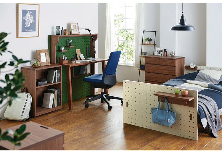 ハイベッド コイズミ KOIZUMI ハイベッドパーツ 収納 子供部屋 ペグボード 机 勉強机 かわいい シンプル インテリア 子供 こども キッズ コイズミファニテック(代引不可)