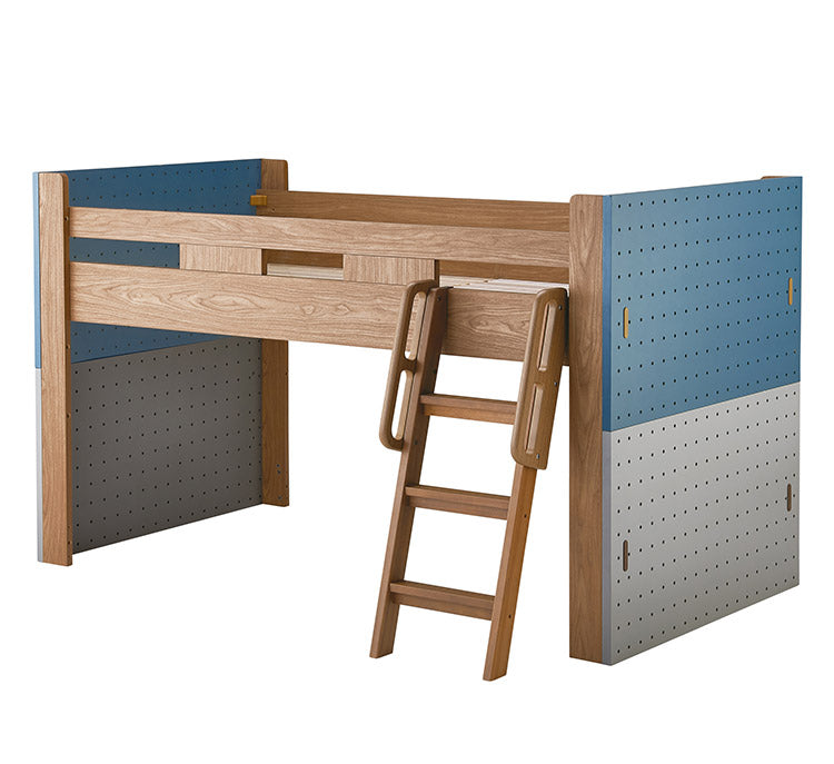 ミドルベッド コイズミ KOIZUMI ハイベッドパーツ 収納 子供部屋 ペグボード 机 勉強机 かわいい シンプル インテリア 子供 こども キッズ コイズミファニテック(代引不可)