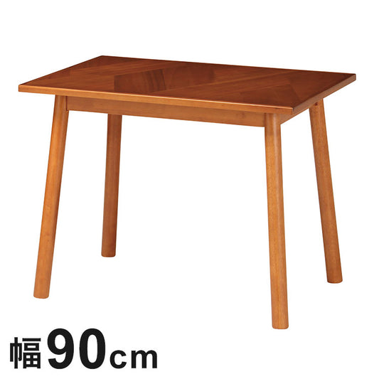 ヘントダイニングテーブル テーブル 幅90cm おしゃれ 木目 アカシア ナチュラル かわいい リビング ダイニング くつろぎ 天然木 コンパクト 角型 机 インテリア 新生活(代引不可)