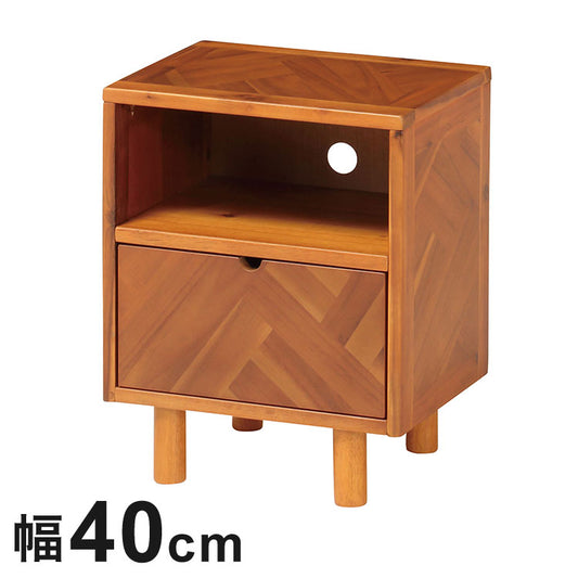 ヘントサイドチェストチェスト 棚 収納 ディスプレイ おしゃれ ブラウン コンパクト 木製 かわいい 趣味 本 読書 ディスプレイ シェルフ リビング ダイニング くつろぎ(代引不可)