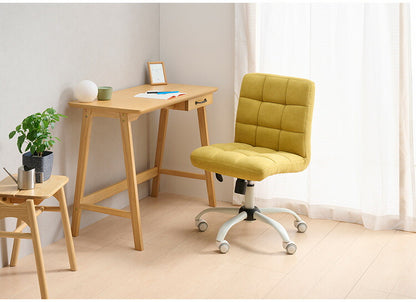 デスクチェア 昇降式 回転チェア キャスター付き ロッキング機構 シンプル モダン おしゃれ ベージュ ブラウン マスタード リビング リモートワーク デスク 仕事 作業用 チェア 椅子 回転(代引不可)