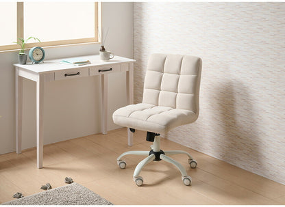 デスクチェア 昇降式 回転チェア キャスター付き ロッキング機構 シンプル モダン おしゃれ ベージュ ブラウン マスタード リビング リモートワーク デスク 仕事 作業用 チェア 椅子 回転(代引不可)