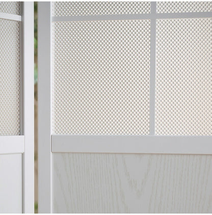 カジュアルパーテーション 3連 衝立 高さ150cm 折り畳み式 木製 天然木 間仕切り 完成品 目隠し 折りたたみ 軽量 リビング 和風 和室 オフィス 飲食店 衝立3連 ブラインド JP-C150(NA) JP-C150(WH)(代引不可)