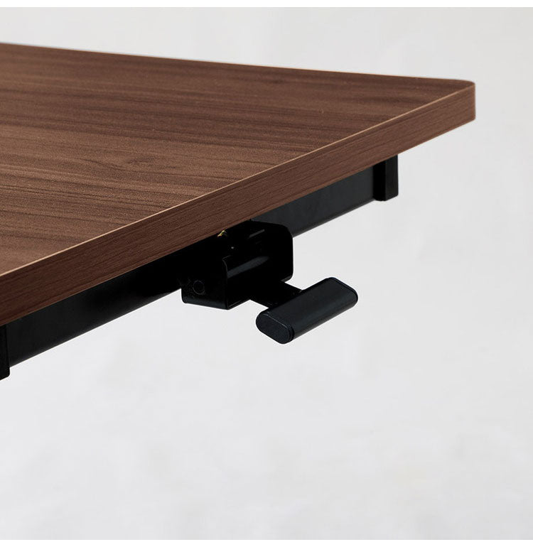 リフトテーブル 90×60 伸長式 テーブル 昇降テーブル ダイニングテーブル リビングテーブル 高さ調節 シンプル おしゃれ コンパクト 木目調 キャスター付(代引不可)