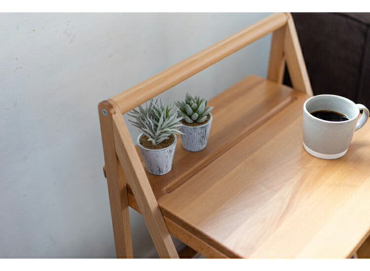 テーブルワゴン タブレットスタンド 収納カゴ キャスター付き テーブル ワゴン 天然木 収納 キャスター付きワゴン 作業台 おしゃれ かわいい シンプル サイドテーブル サイドワゴン デスク(代引不可)