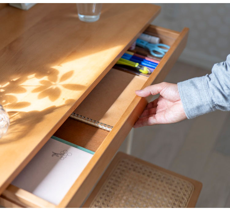 LIV ホームデスク デスク 机 幅80 奥行き40 コンパクト リビング学習 コンソールテーブル 収納 スタンド付 シンプル ナチュラル サイドフック PCデスク コンソールテーブル 在宅 ワークデスク(代引不可)