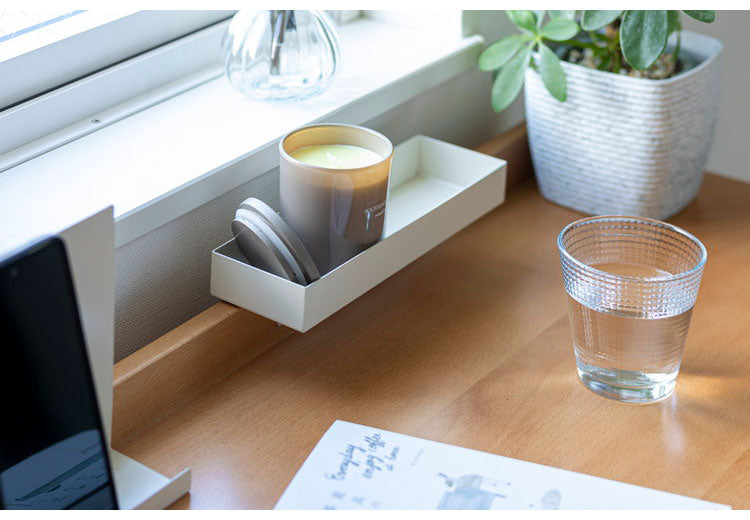 LIV ホームデスク デスク 机 幅80 奥行き40 コンパクト リビング学習 コンソールテーブル 収納 スタンド付 シンプル ナチュラル サイドフック PCデスク コンソールテーブル 在宅 ワークデスク(代引不可)